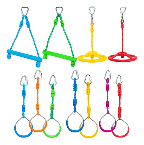 Accesorios Ninja Anillos, Barras, Ruedas Para Entrenamiento