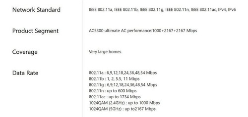 Router Gaming Asus Rt Ac5300 Ac5300, Wifi Tri Band