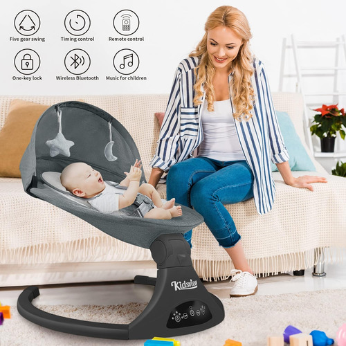 Kidsview Columpio Portátil Para Bebé, Columpio De Bebé De 5