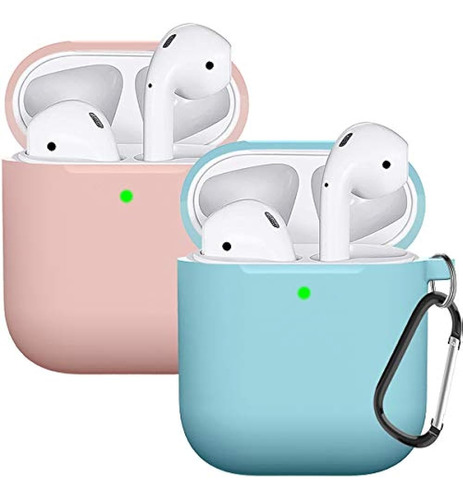 Compatible Con AirPods Funda Protectora De Silicona Para Air