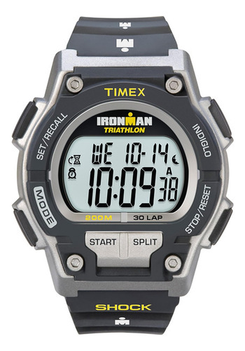 Reloj Timex Sport, Con Cronógrafo, Caja De 42 Mm, Digital