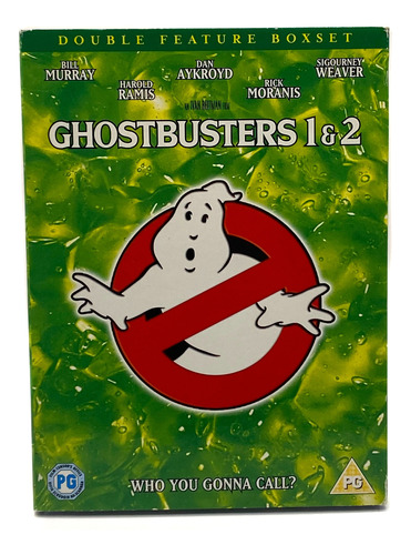 Boxset Dvd Ghostbusters 1 & 2 / Película 1984 / 1989