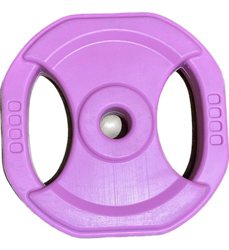 Disco Pesa Plastica Body Pump Mancuerna Colores 2,5 Kg 