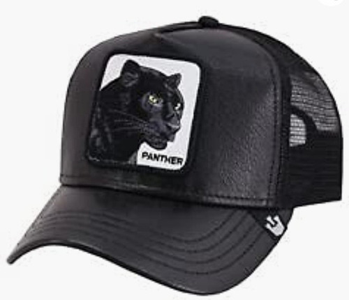 Gorra Goorin Bros Pantera Negra De Piel 100% Original