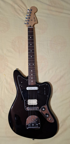 Guitarra Fender Player Jaguar Diestro Negro Palo De Rosa (Usado)