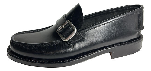 Zapato De Hombre. Mocasines Con Hebilla. Numero 39. Art 22.