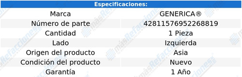 Parrilla Compass 2012-2013-2014-2015 P/faro Izquierdo Adl