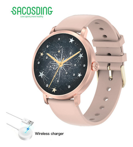 Reloj Inteligente Mujer Amoled Smart Watch Deporte 2023