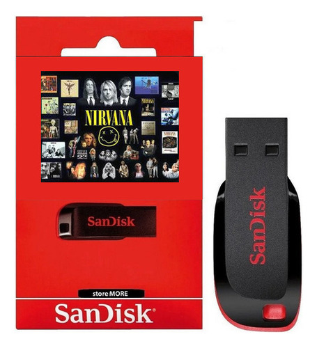 Pendrive Musical Mp3 Nirvana - Discography