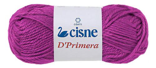 Lã Cisne D'primera Cores Sólidas 40g 84m Crochê Tricô Novelo Cor 00108 - Púrpura