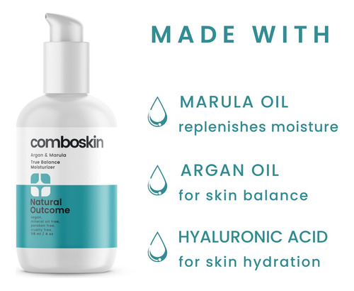 Crema Hidratante Facial Natural Para Piel Combinada