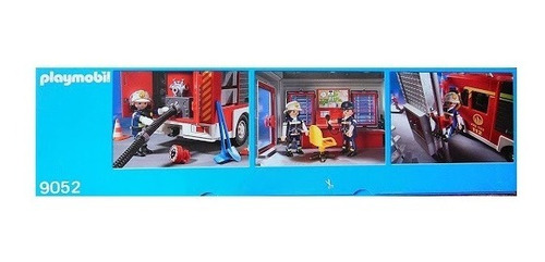 Playmobil 9052 Estação De Bombeiros Com Caminhão Mega Set