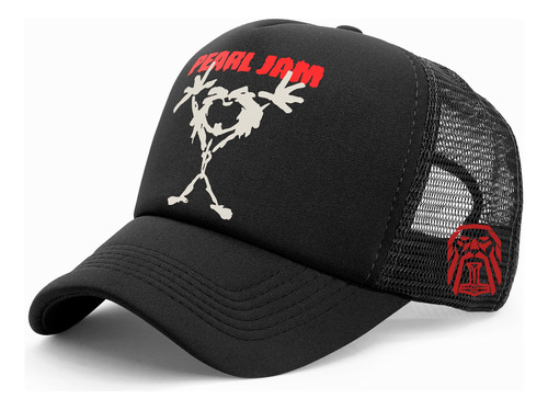 Gorra Personalizada Pearl Jam Banda De Grunge Rock 001