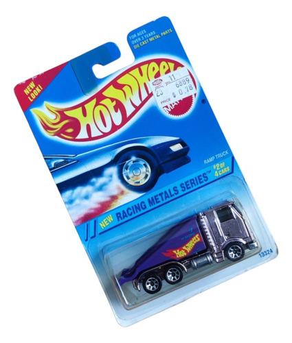 Camión Rampa Saltos Carros Transporte Hot Wheels Original