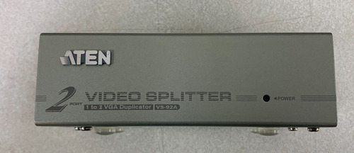 Aten 2 Port Video Splitter; Vs-92a; 1 To 2 Vga Duplicato Tts