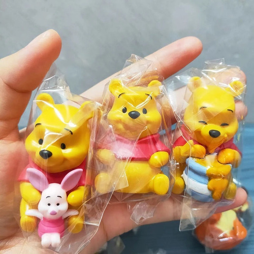 Winnie Pooh Mini Figuras Coleccionables Disney 10pz