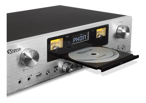 Imagem 4 de 8 de Receiver Concert One Raveo Phono Aux Fm Cd Mp3 Usb Bluetooth