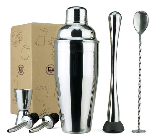 ~? Pg Professional Bartender Kit - 6pc Premium Cocktail Stai