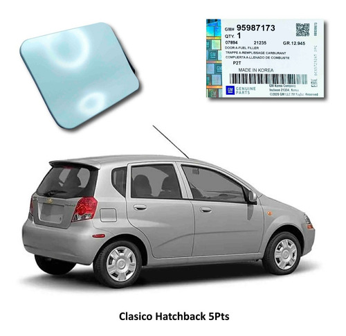 Imagen 2 de 10 de Tapa Gasolina Externa Aveo 5 Puertas Hatchback Original