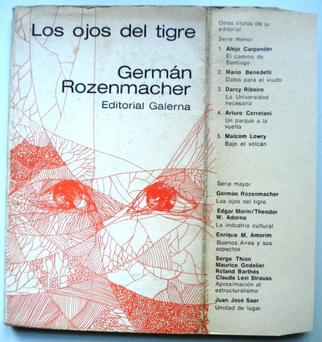 Rozenmacher Germán / Los Ojos Del Tigre / Editorial Galerna