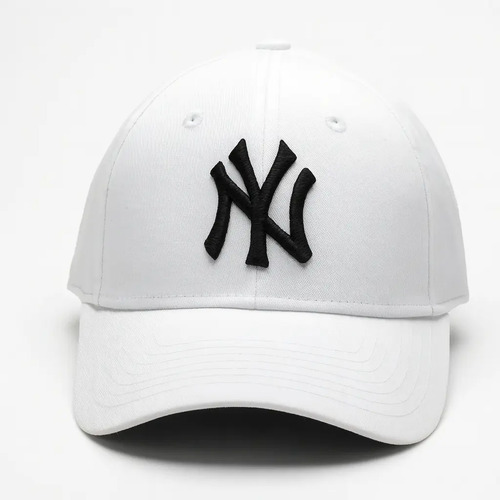 Boné Ny New York Masculino Feminino Unissex Fitão Blogueira Cor Branco E Preto Tamanho Un