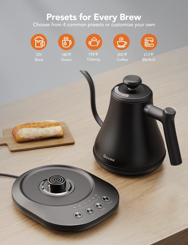 Smart - Hervidor Eléctrico, Wifi De Temperatura Variab...