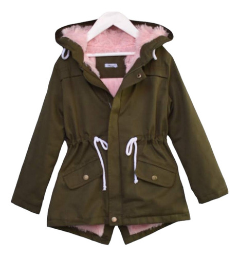 Parka Campera De Nena