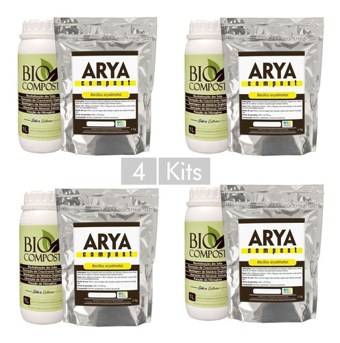 Biocompost Azospirillum + Bacillus Aryabhattai (4kits)
