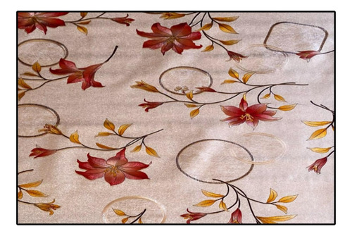 Mantel Rectangular Plateado 1.40m X 1m