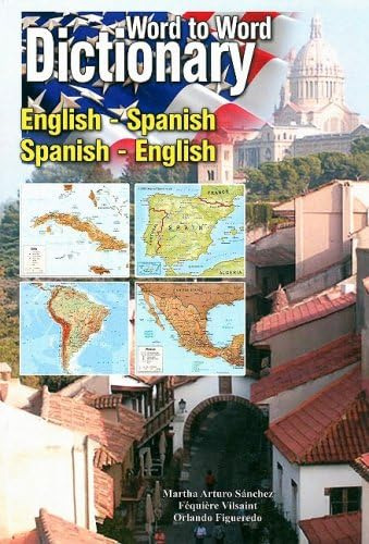 Libro: English Spanish Word To Word Dictionary (multilingual