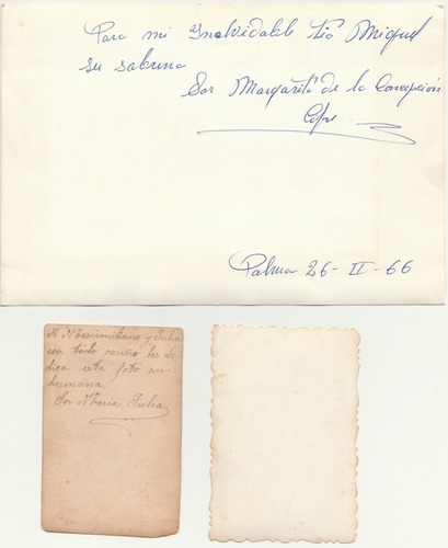 Lote 3 Fotos Religiosas* Monjas Dominicas España 1966* (Usado)