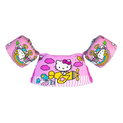 Boia Infantil Com Colete Salva Vidas Nash Hellokitty