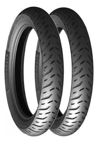 Par Pneu Pop 100 60-100-17 + 110-80-14 (+ Largo) Michelin