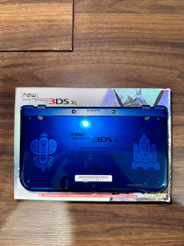 New Nintendo 3ds Xl Monster Hunter G Completo Como Nuevo Azul (Usado)