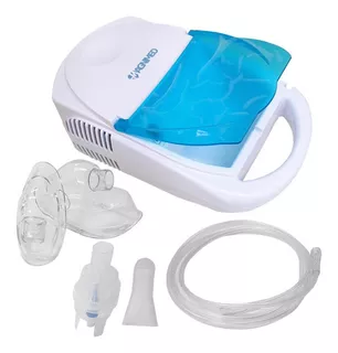 Nebulizador De Compresor Infantil/adulto Color Blanco