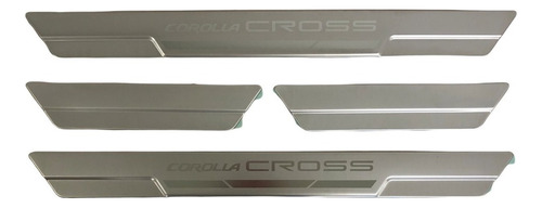 Cubre Zócalos De Aluminio Originales Toyota Corolla Cross