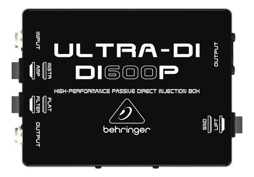 Behringer Ultra-di Di600p Caja Di Pasiva De Alto Rendimient