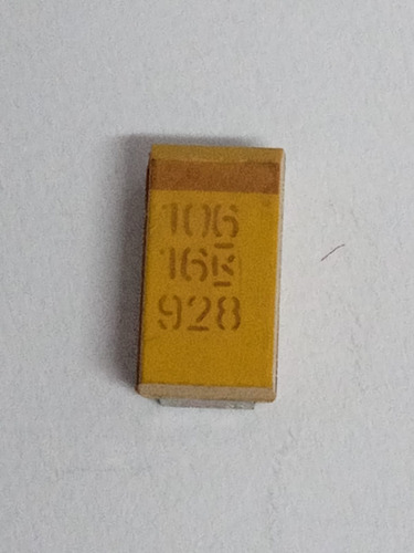 Capacitor De Tantalio T491c106m010 10uf 10v