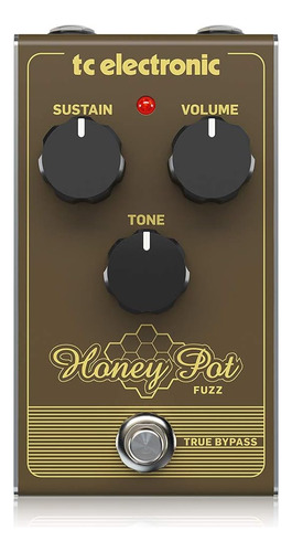 Tc Electronic Honey Pot Fuzz Pedal Fuzz Con Sabor Vintage Co