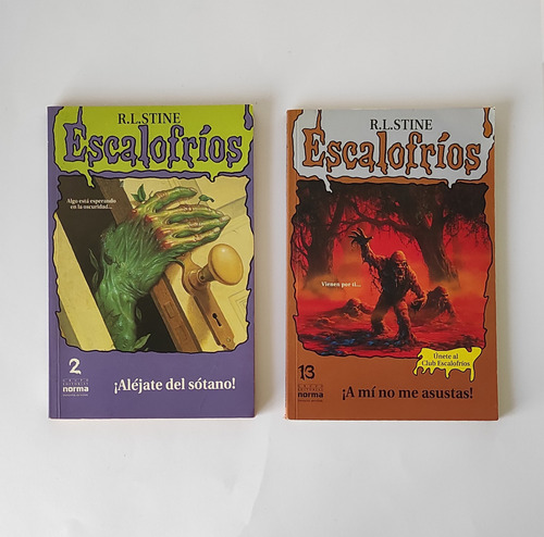 Libro Escalofríos 2 Y 13 - R.l. Stine 