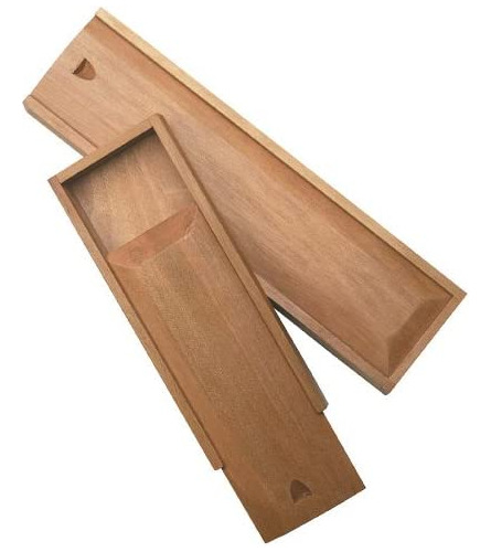 Caja De Cepillo De Madera Pro Art De 1-1 / 4 Pulgadas Por 4