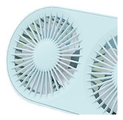 Doble Ventilador, Hoja De Escritorio, Pequeña, Usb, Plegable