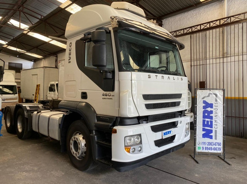 Caminhão Iveco Stralis 460 6x4 Teto Alto 2012 Automatico