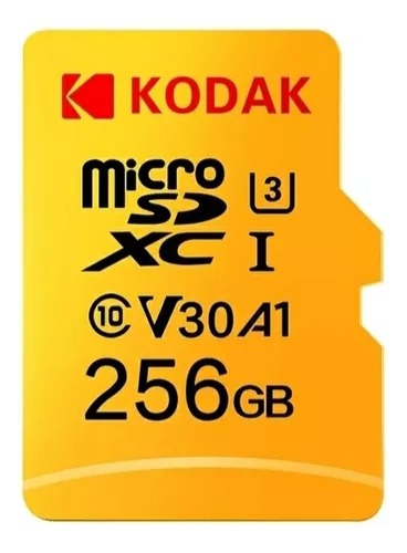 Tarjeta Microsd Kodak 256g Ultra Performance Clase10