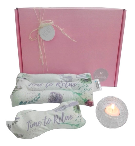  Set Kit Relax Caja Regalo Mujer Box Semillas Spa Aroma N18