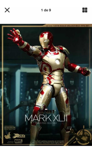 Hot Toys Iroman 3 Mark42 Power Pose 1/6 Nuevo