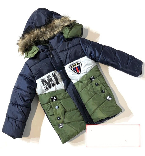 Campera Abrigo Forrada Niños