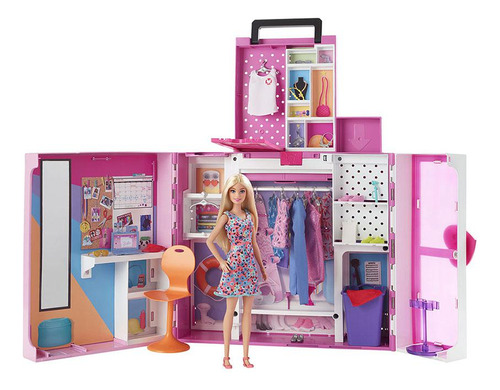 Barbie Set De Juego Dream Closet Nuevo Con Muñeca