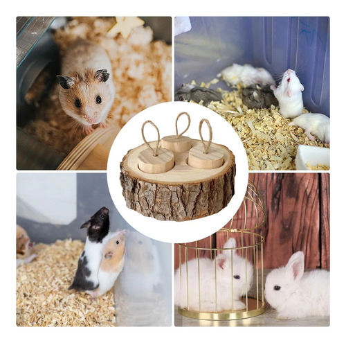 Juguetes Interactivos De Madera Para Forrajear Conejos Jugue