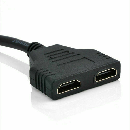 Imagen 3 de 6 de Cable Splitter 1 Entrada 2 Salidas Hdmi 1080p